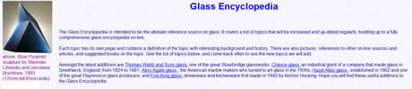 Glass Encyclopedia